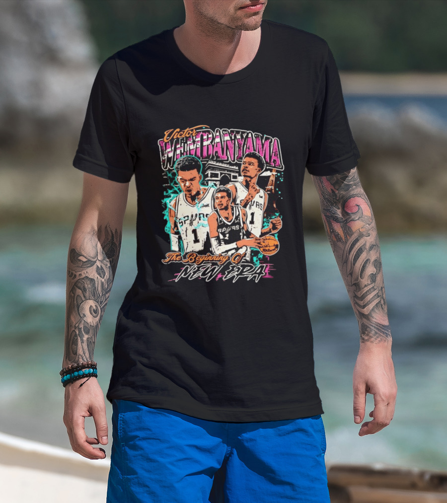 Victor Wembanyama San Antonio Spurs The Beginning Of New Era T-Shirt