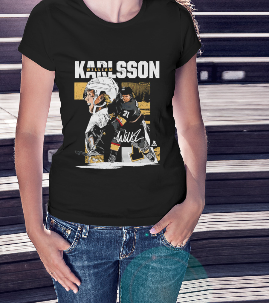 William Karlsson 71 Vegas Golden Knights NHL Player T-Shirt