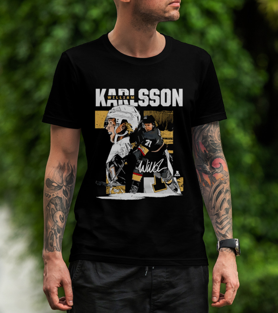 William Karlsson 71 Vegas Golden Knights NHL Player T-Shirt