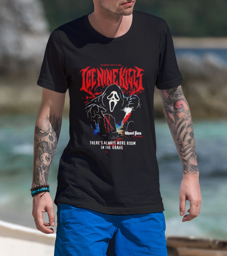 Ice Nine Kills Ghost Face There's Always More Room In The Grave T-Shirt