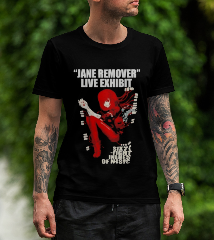 Jane Remover Live Exhibit Neon Genesis Sixty Fight Inches Of Music T-Shirt