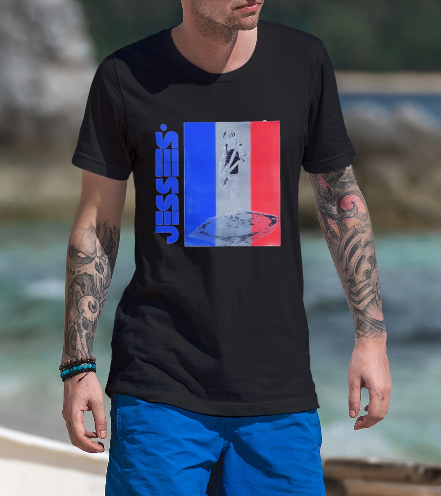 Jesse Smith Kenji Furuya Tricolor Bassist T-Shirt