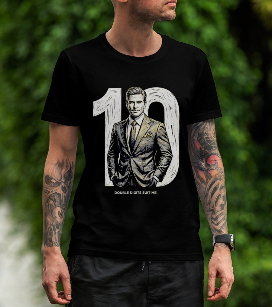 Pierce Brosnan 10 Double Digits Suit Me Timeless T-Shirt
