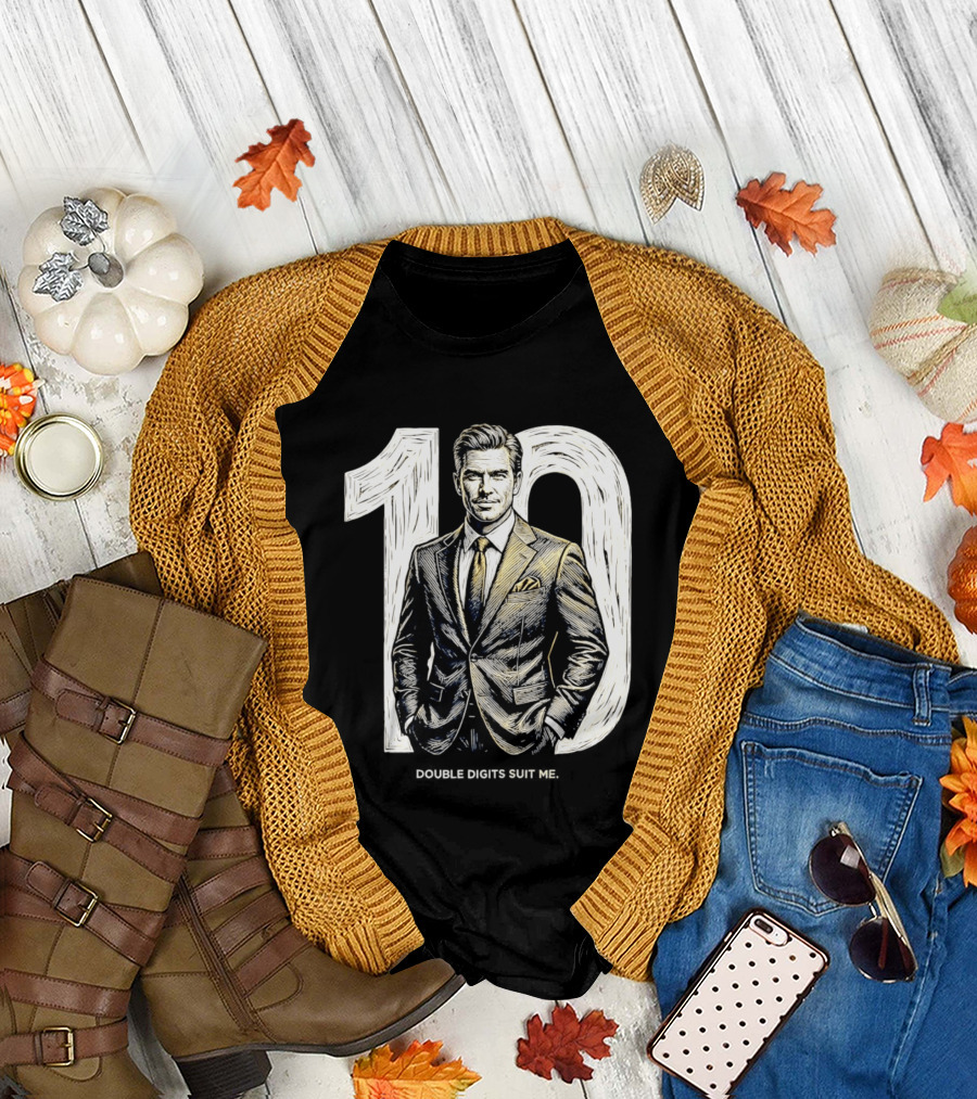 Pierce Brosnan 10 Double Digits Suit Me Timeless T-Shirt