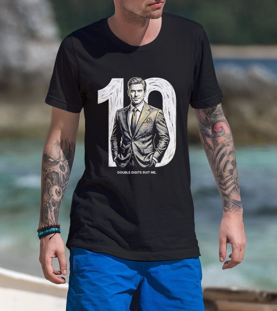 Pierce Brosnan 10 Double Digits Suit Me Timeless T-Shirt