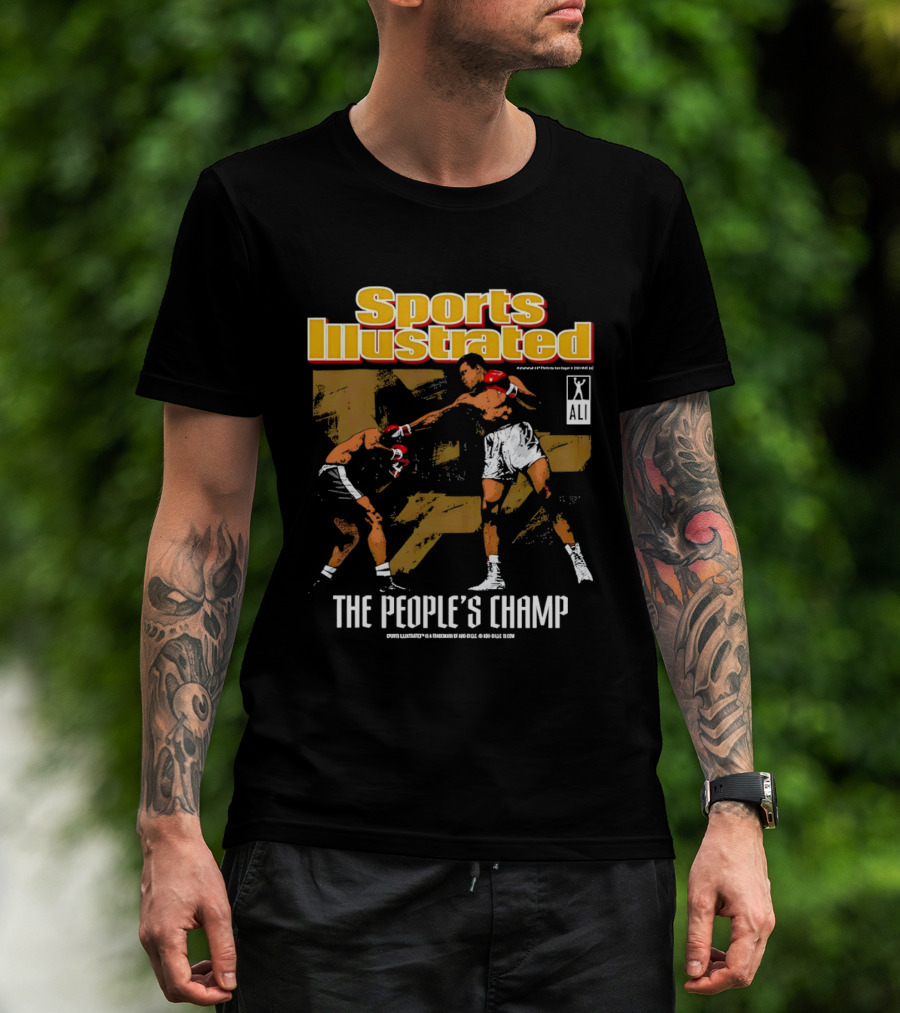 Sports Illustrated Muhammad Ali The People's Champ Boxing T-Shirt