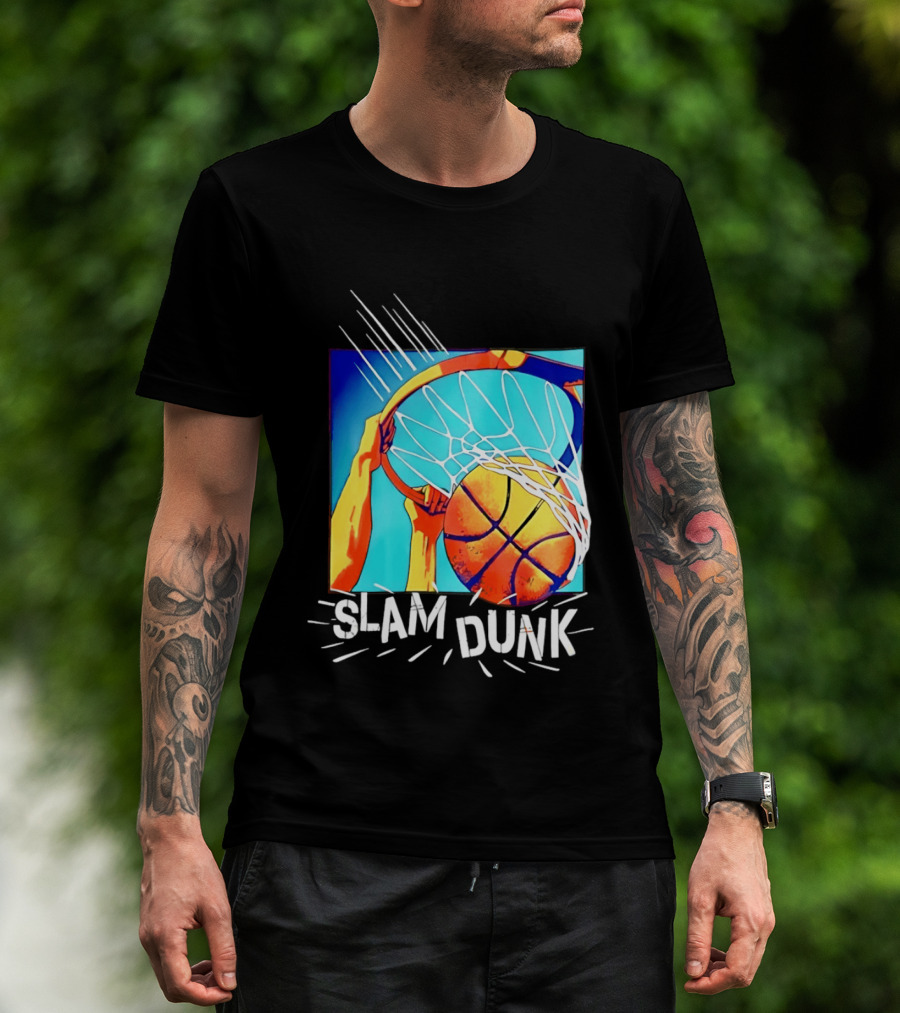 Slam Dunk Basketball Children's Place Hoop Action Kids T-Shirt