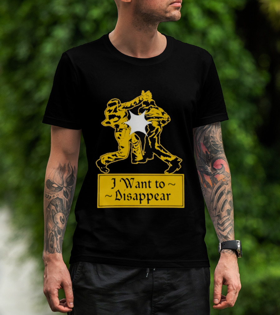 I Want To Disappear The Smiths Fighting Men Music Album T-Shirt