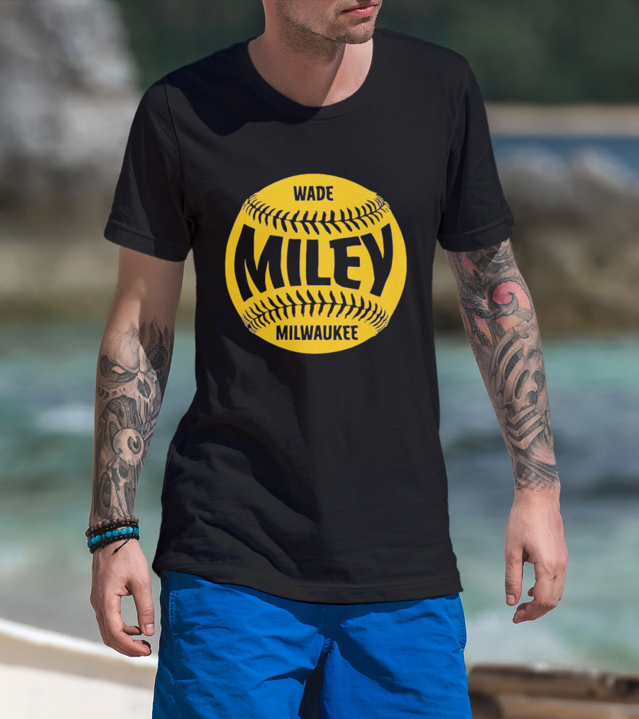 Wade Miley Milwaukee Baseball T-Shirt