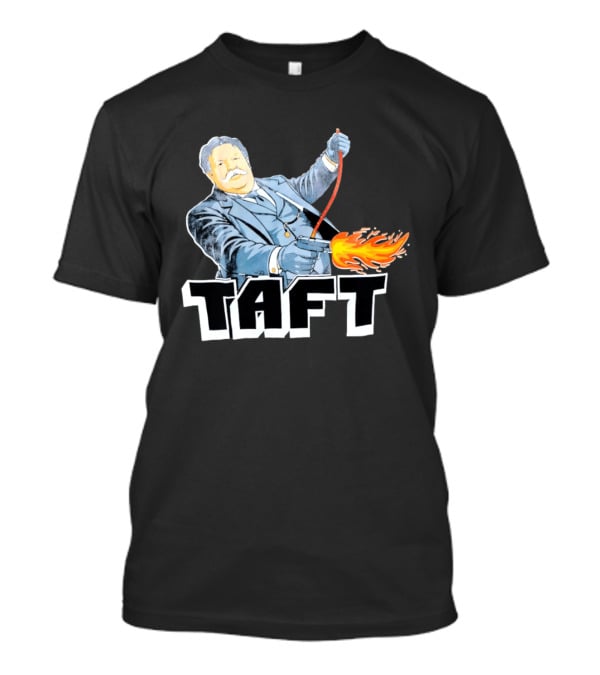William Howard Taft Wild West Gunfire Embrace T-Shirt