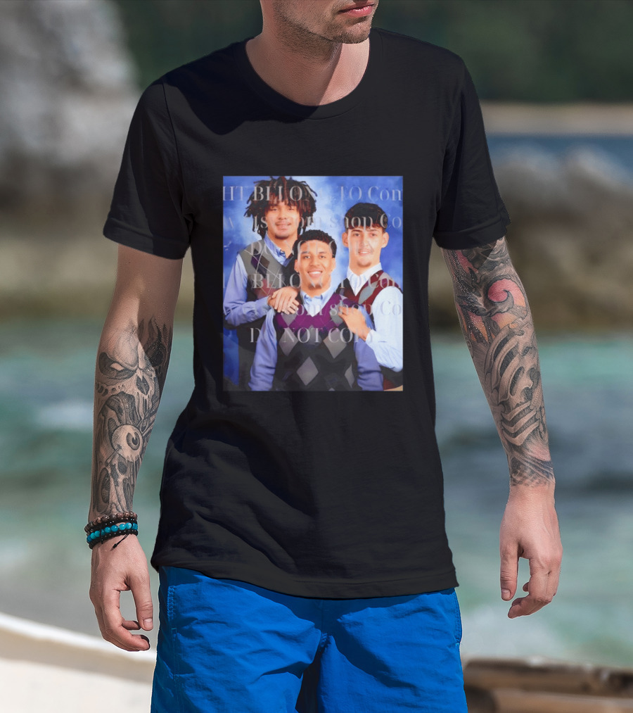 Yaxel Lendeborg Elliot Cadeau Aday Mara Step Brothers Basketball Photo T-Shirt