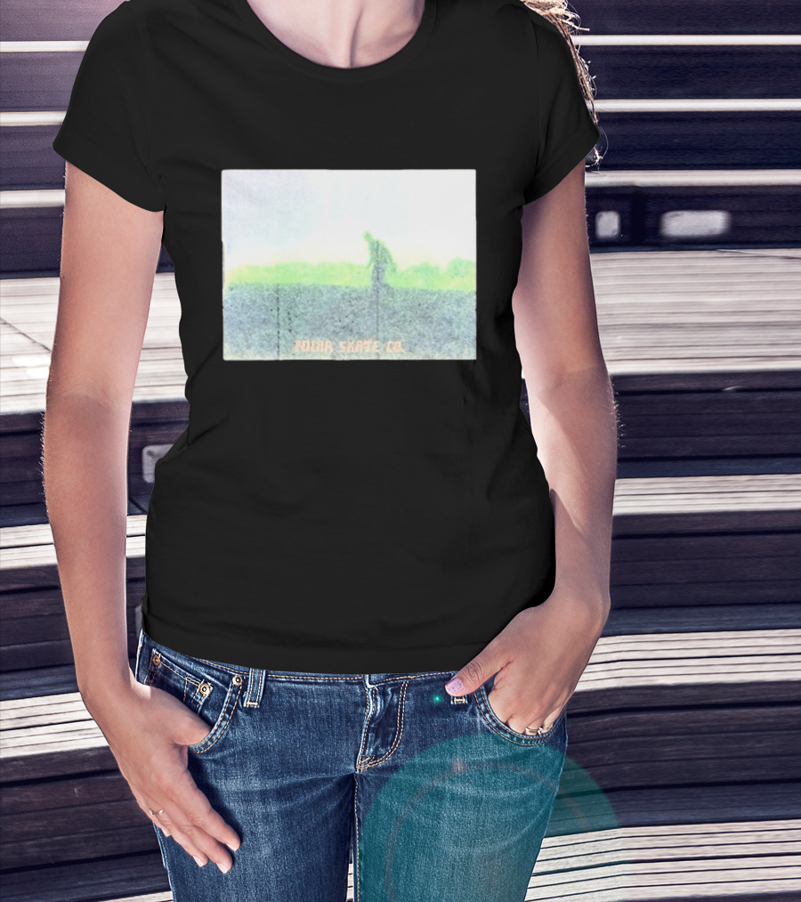 Flatspot Polar Beach Walk Contrast Polar Skate Co T-Shirt