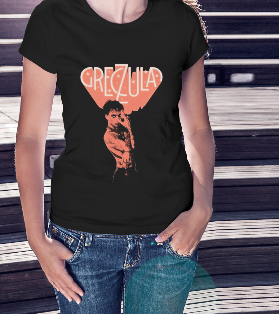 Greczula Tour Tattooed Performer With Edgy T-Shirt