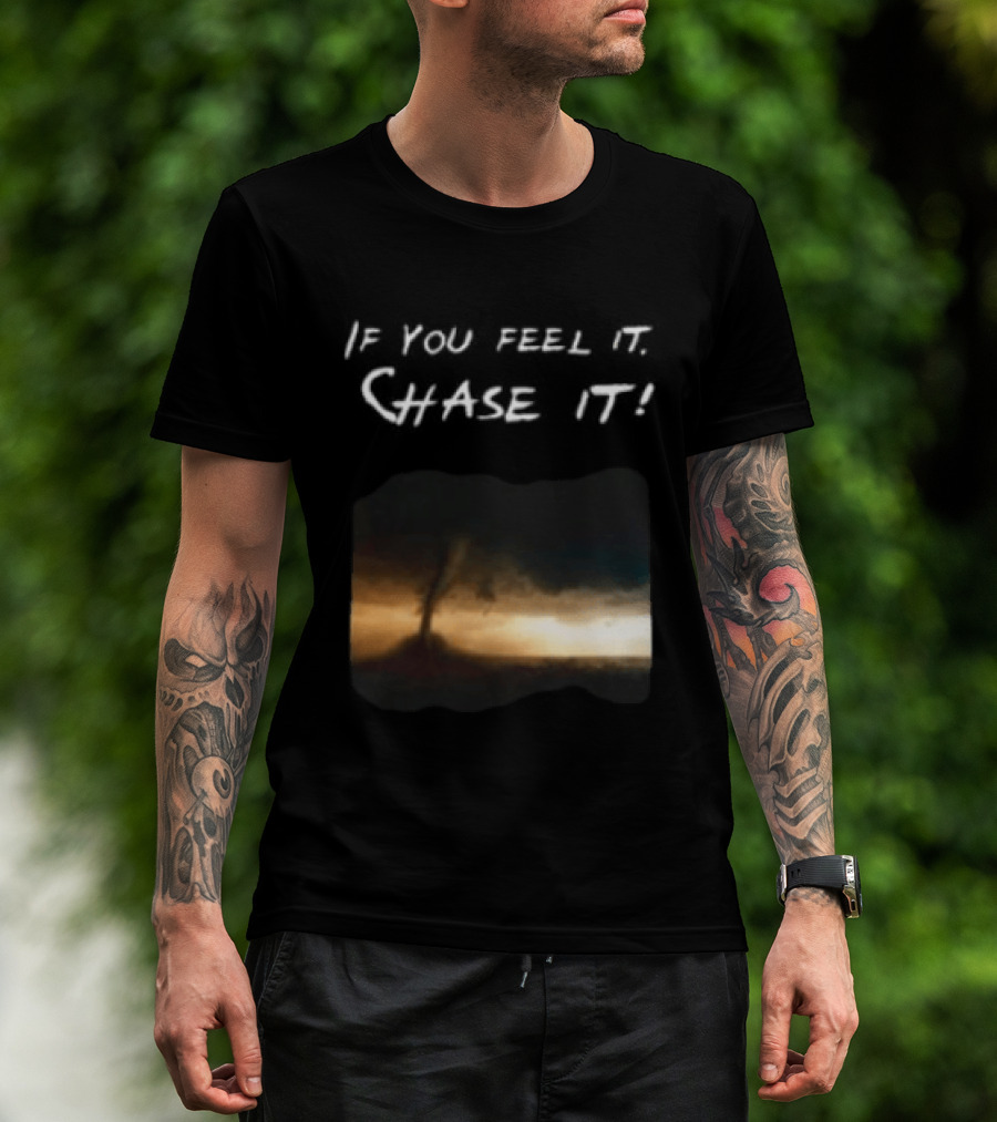 If You Feel It Chase It Beryl Hurricane Anime 2024 T-Shirt