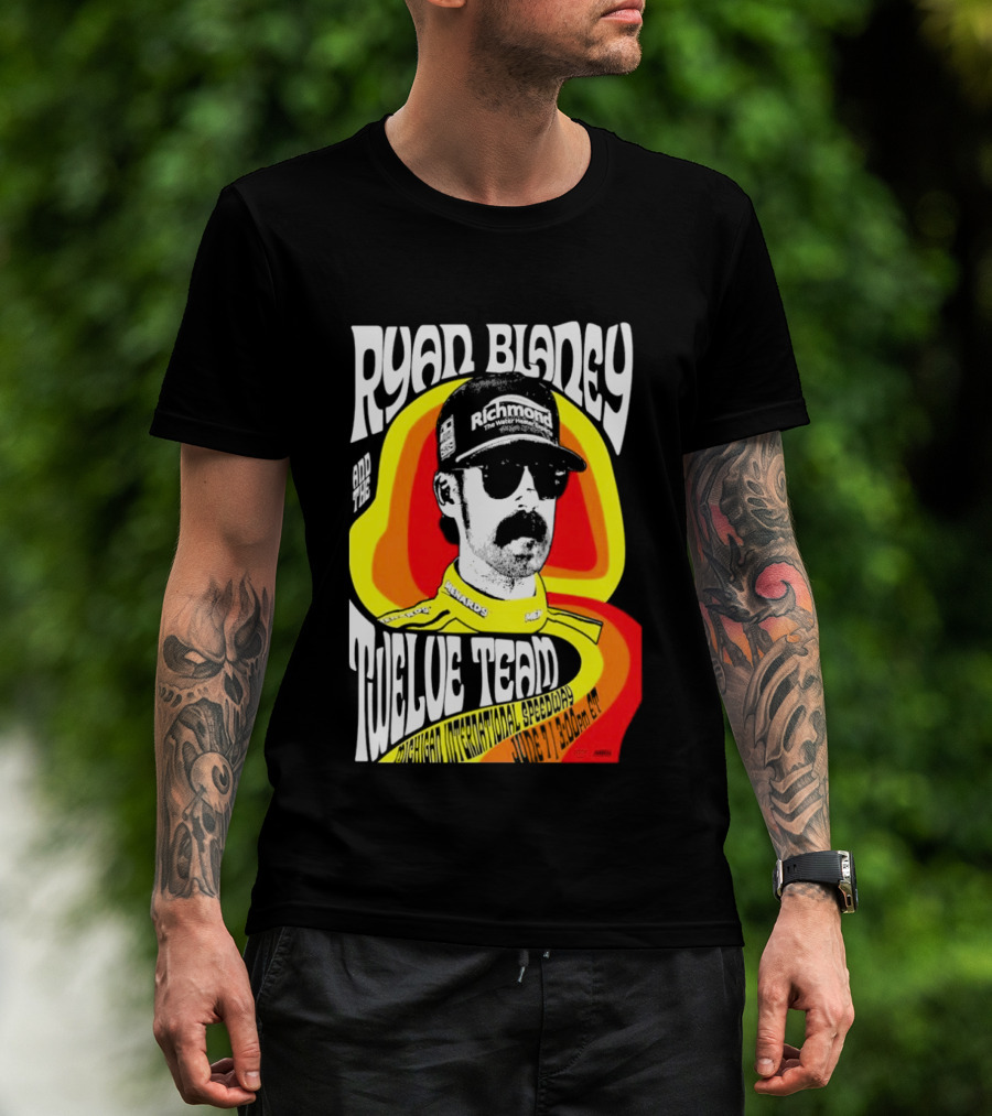 Ryan Blaney 12 Tribute Team Michigan International Speedway June 7 2026 T-Shirt