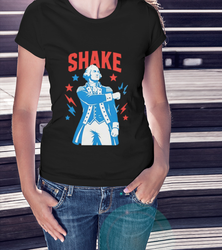 Shake And Bake George Washington America Drinking T-Shirt