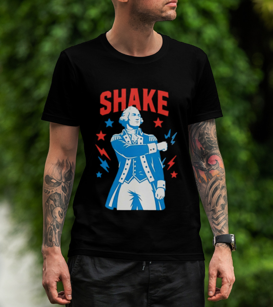 Shake And Bake George Washington America Drinking T-Shirt