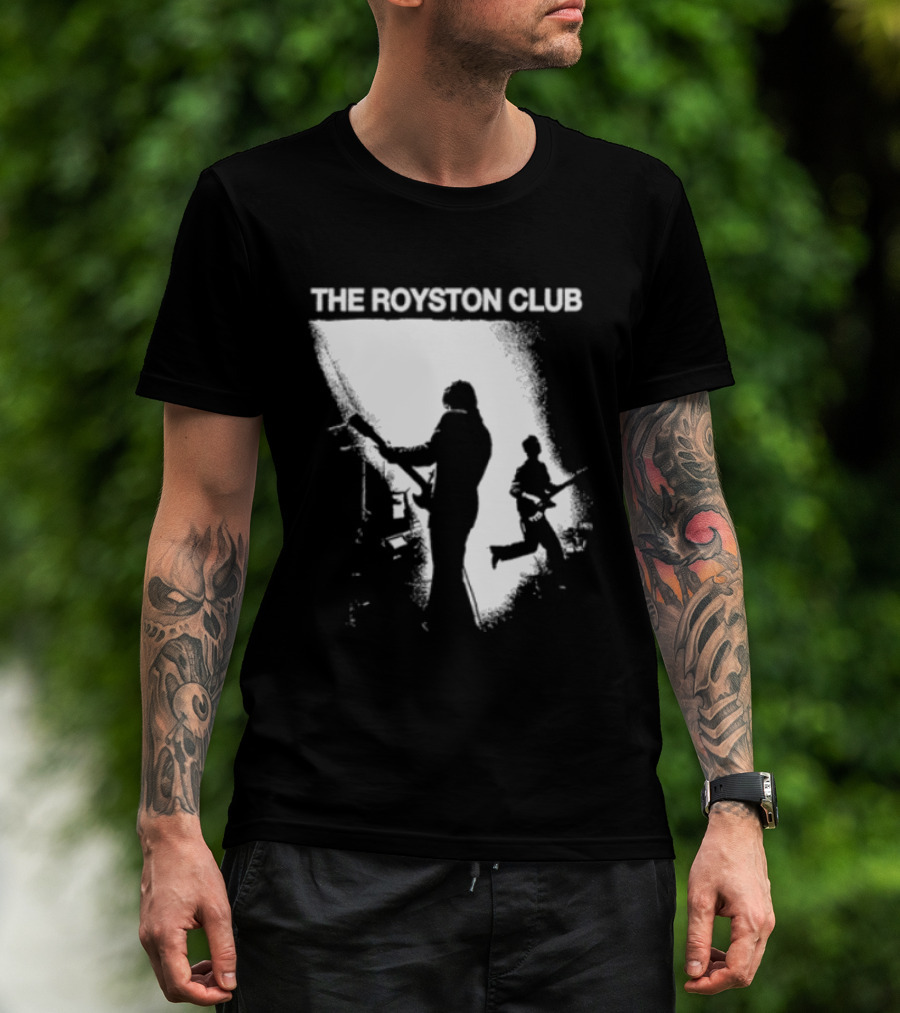 The Royston Club Songs For The Spine Tour 2026 Silhouette Band T-Shirt