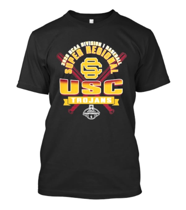 USC Trojans 2026 NCAA Division 1 Baseball Super Regional T-Shirt