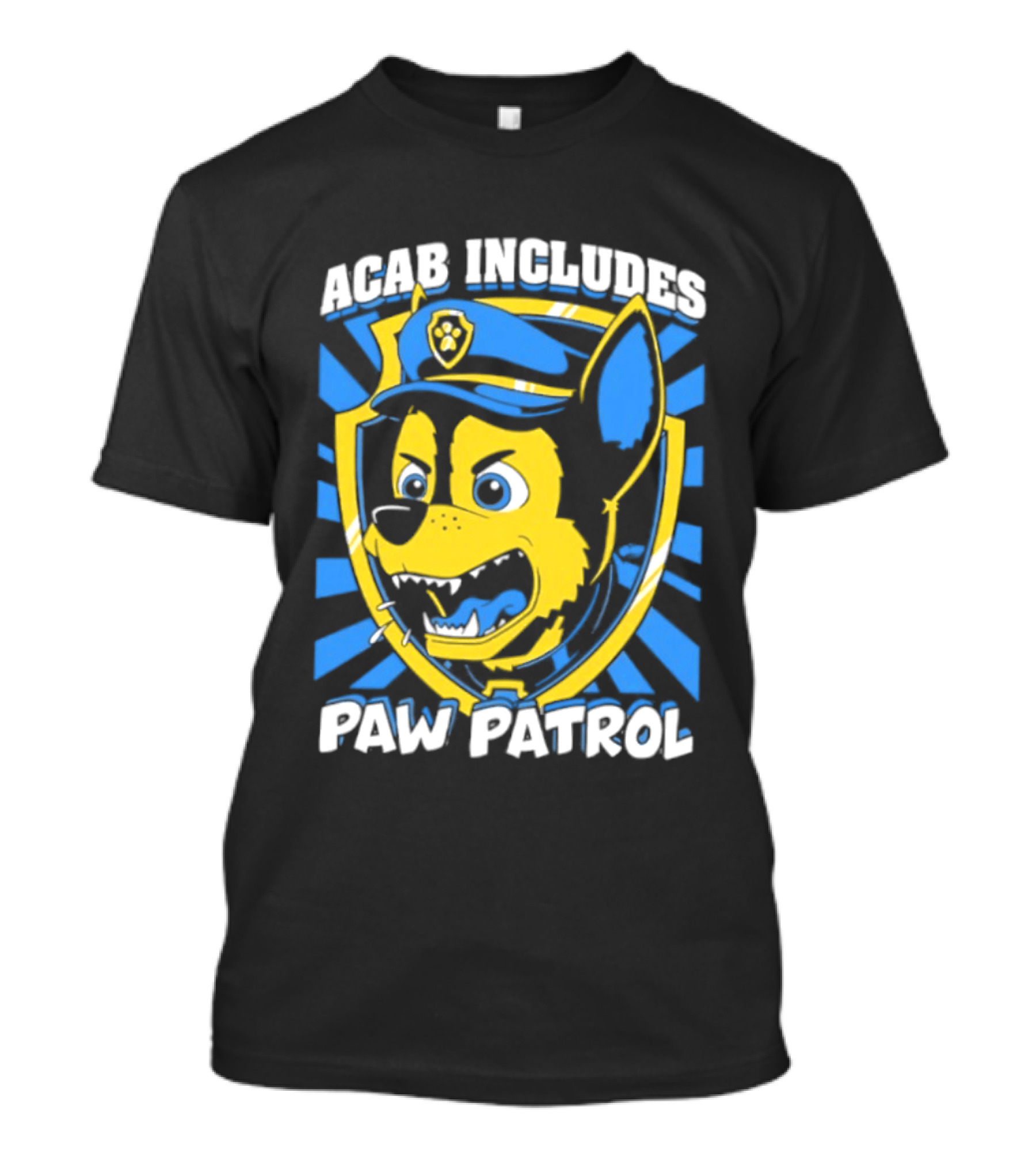 ACAB Includes Paw Patrol Police Satire T-Shirt