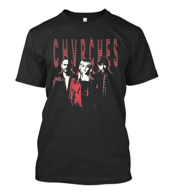 CHVRCHES Band Member Red T-Shirt