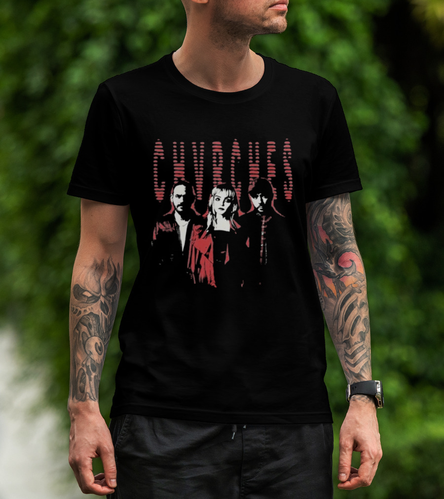 CHVRCHES Band Member Red T-Shirt
