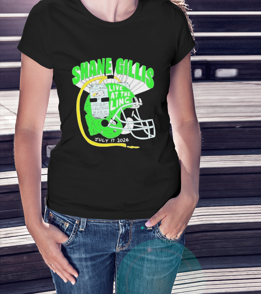 Shane Gillis Live At The Linc Philadelphia July 17 2026 Helmet T-Shirt