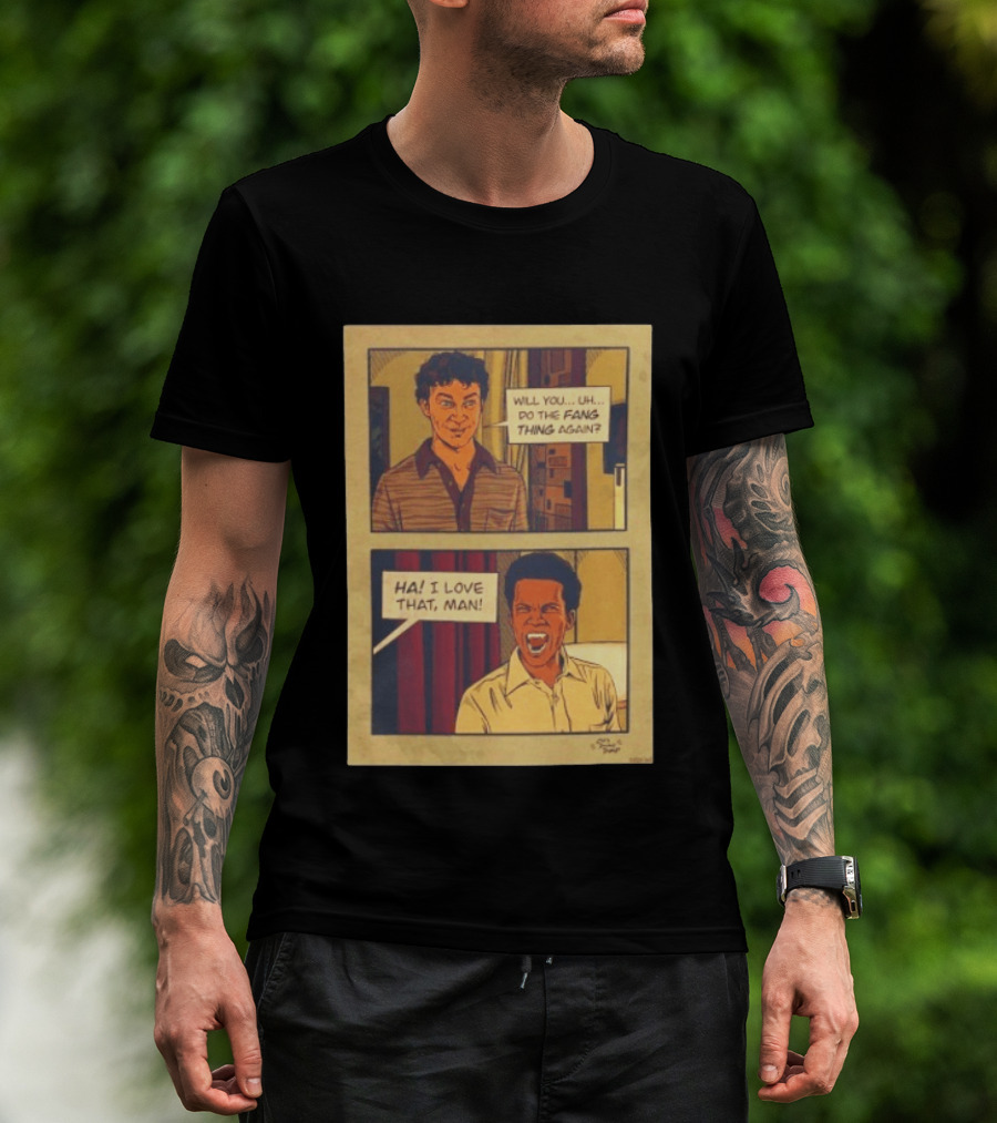 Interview With The Vampire Fang Thing Comic Panel Ha I Love That Man T-Shirt
