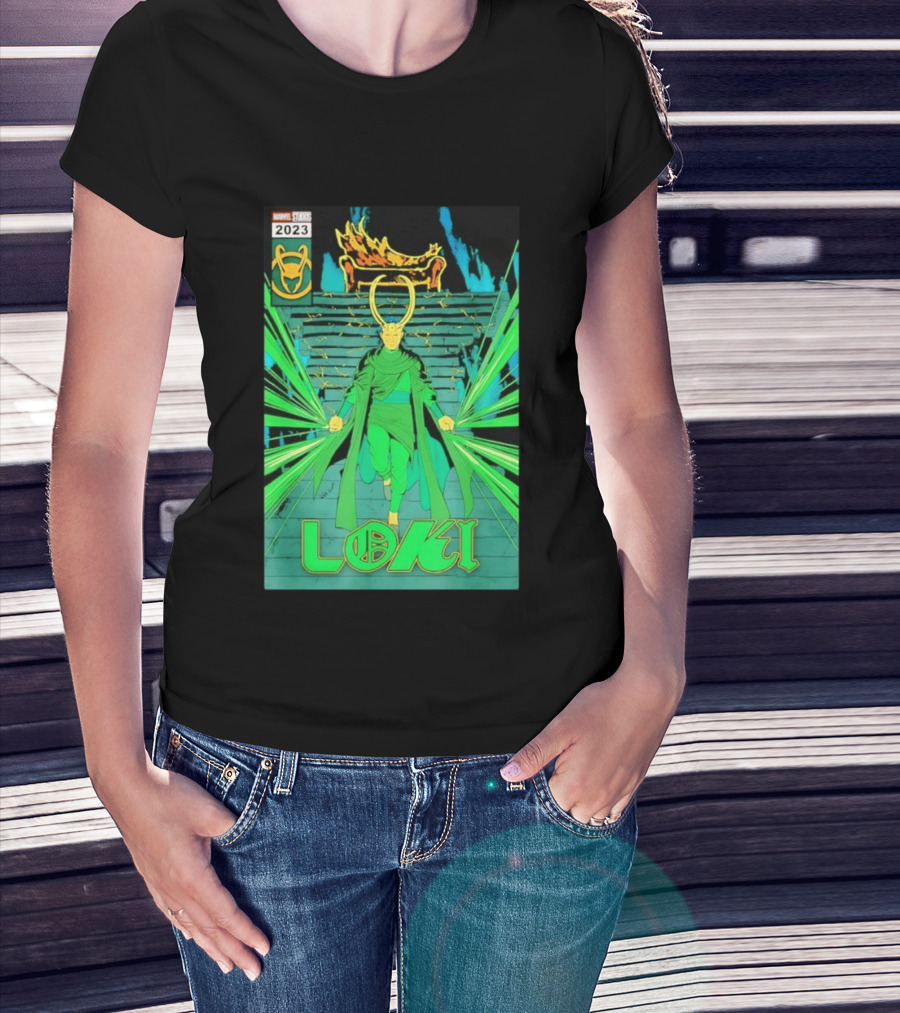 Marvel Studios Loki 2023 Season 2 God Comic T-Shirt