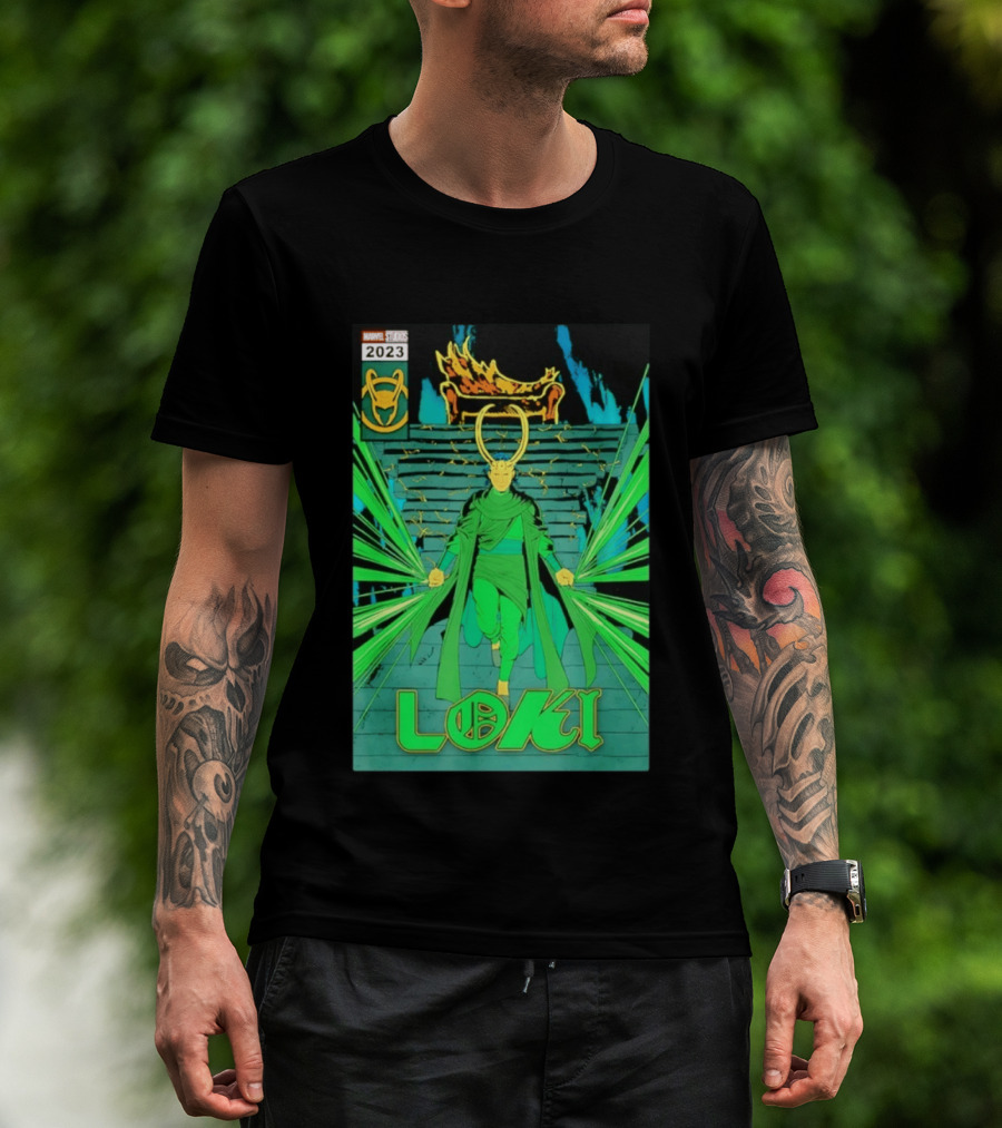 Marvel Studios Loki 2023 Season 2 God Comic T-Shirt