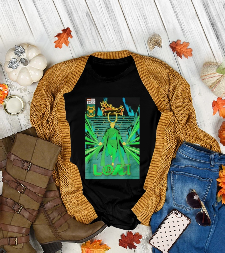 Marvel Studios Loki 2023 Season 2 God Comic T-Shirt