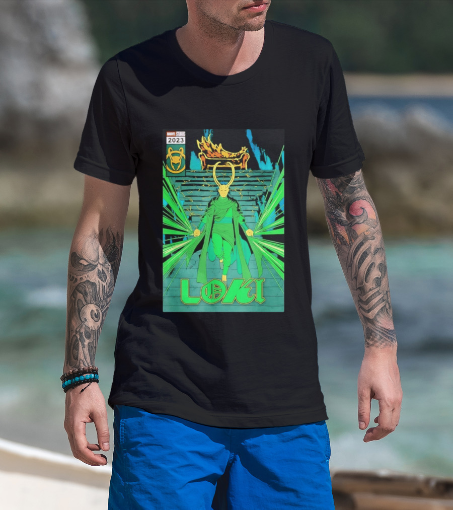 Marvel Studios Loki 2023 Season 2 God Comic T-Shirt