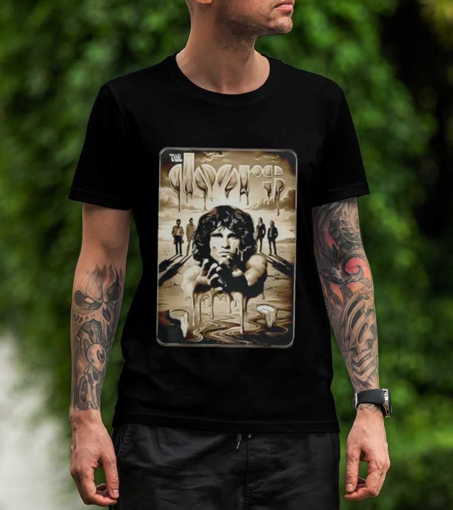The Doors Break On Through Salvador Dali Style Jim Morrison T-Shirt