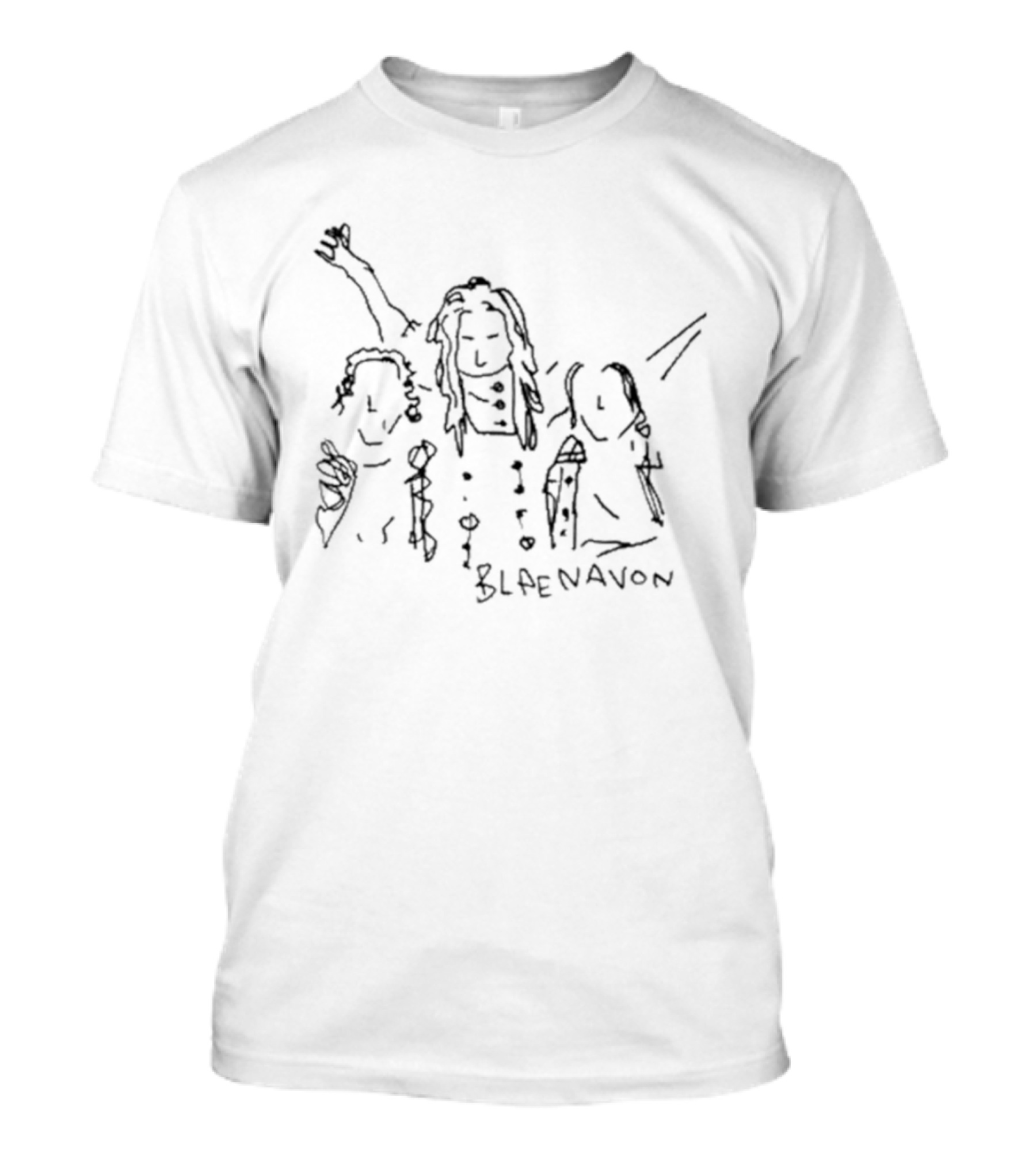 Blaenavon Band Members Sketch T-Shirt