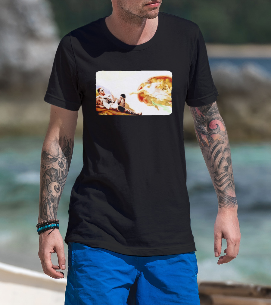 AEW Orange Cassidy The Creation Of Adam T-Shirt