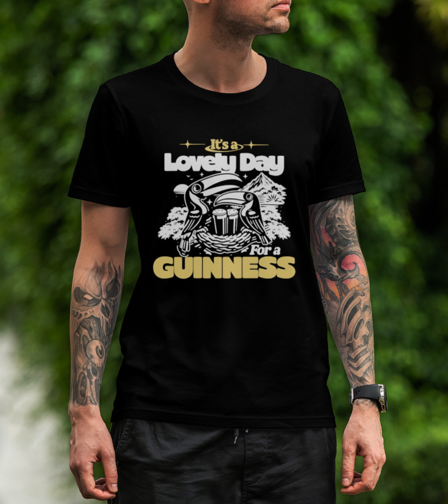 It's A Lovely Day For A Guinness Toucan T-Shirt