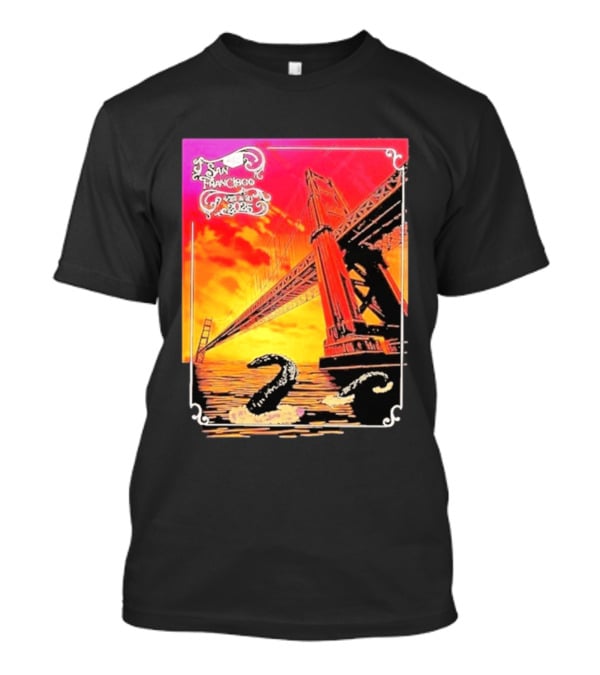 Phish The Spring Tour 2025 Bill Graham Civic Auditorium San Francisco April 22nd 23rdBridge T-Shirt