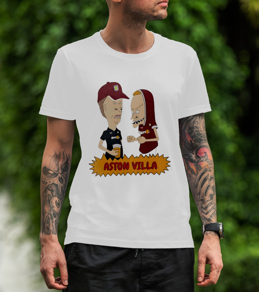 Aston Villa Beavis And Butt Head BK8 T-Shirt