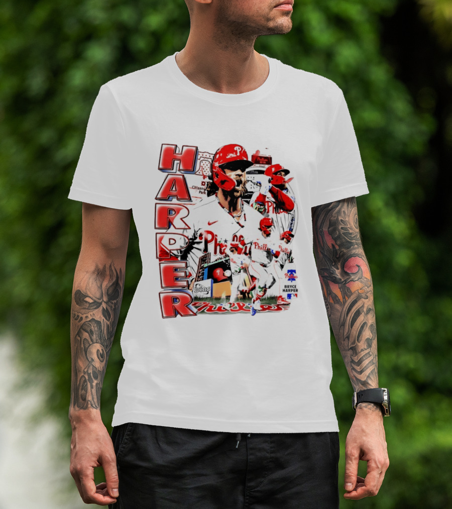 Bryce Harper Phillies Citizens Bank Park Moments 2026 T-Shirt