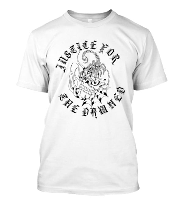 Justice For The Damned Scorpion Skull T-Shirt
