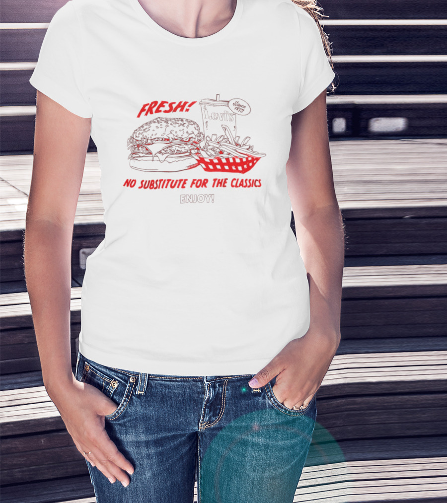 FRESH No Substitute For The Classics Enjoy Levis T-Shirt