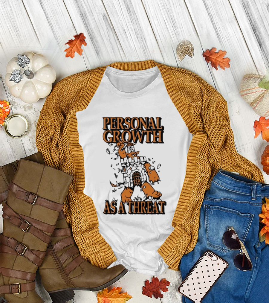 Personal Growth As A Threat Castle And Creature T-Shirt