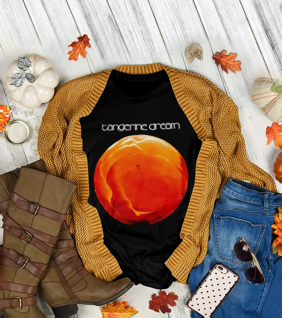 Tangerine Dream 1990 Concert Tour Tangerine Sphere T-Shirt