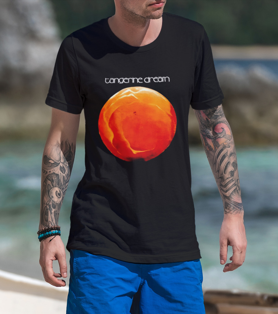 Tangerine Dream 1990 Concert Tour Tangerine Sphere T-Shirt