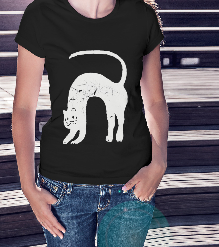 Angeltype Catvisu Arched Feline T-Shirt
