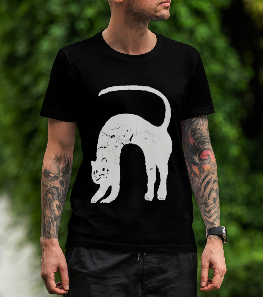 Angeltype Catvisu Arched Feline T-Shirt