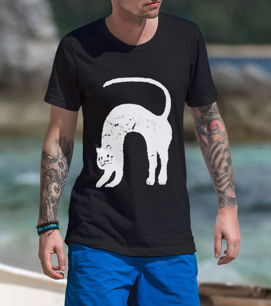 Angeltype Catvisu Arched Feline T-Shirt