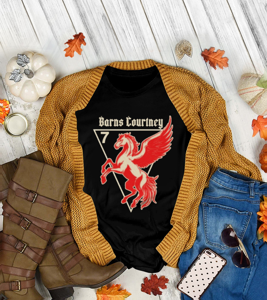 Barns Courtney Pegasus 7 Retro Triangular Pegasus T-Shirt