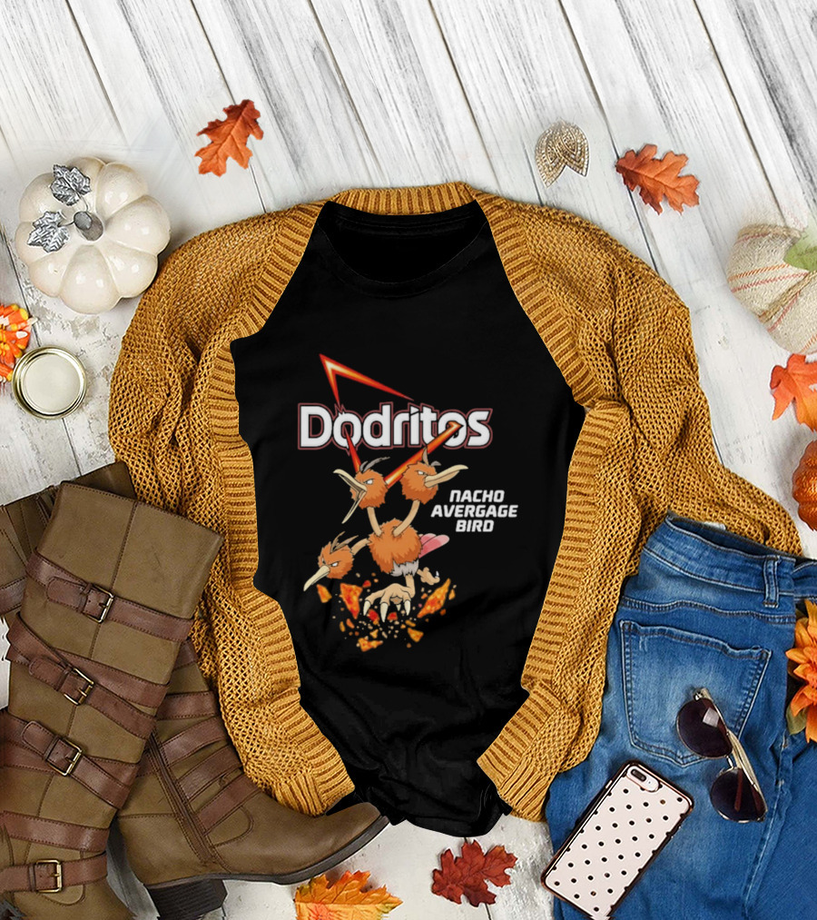 Dodritos Nacho AVERGAGE BIRD Pokemon T-Shirt