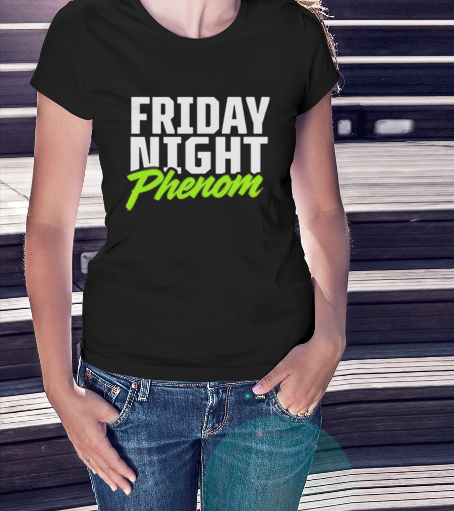 Friday Night Phenom Football Sports Stadium Lights Game T-Shirt